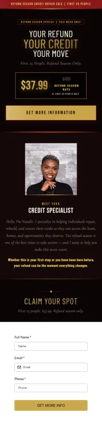 CRC Funnel - Tax Refund Special – Image 3