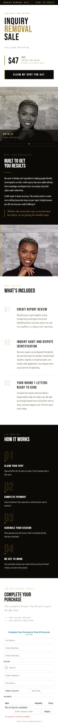 CRC Funnel - Inquiry Removal Flash Sale – Image 3