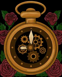 Steampunk Pocket Watch – Image 1