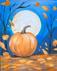 Pumpkin and Moon – Image 1