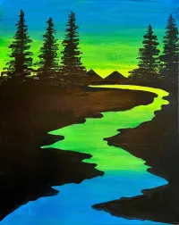 Black Light Landscape (1) – Image 1