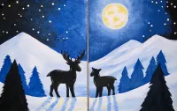 Moonlight Deer – Image 2