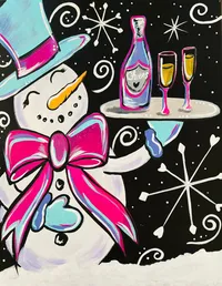 New Year's Snowman – Image 1