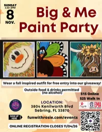 Big & Me Paint Party – Image 1