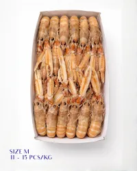 Sofrimar Premium Frozen Sea Prawns  – Size M  2kg/box