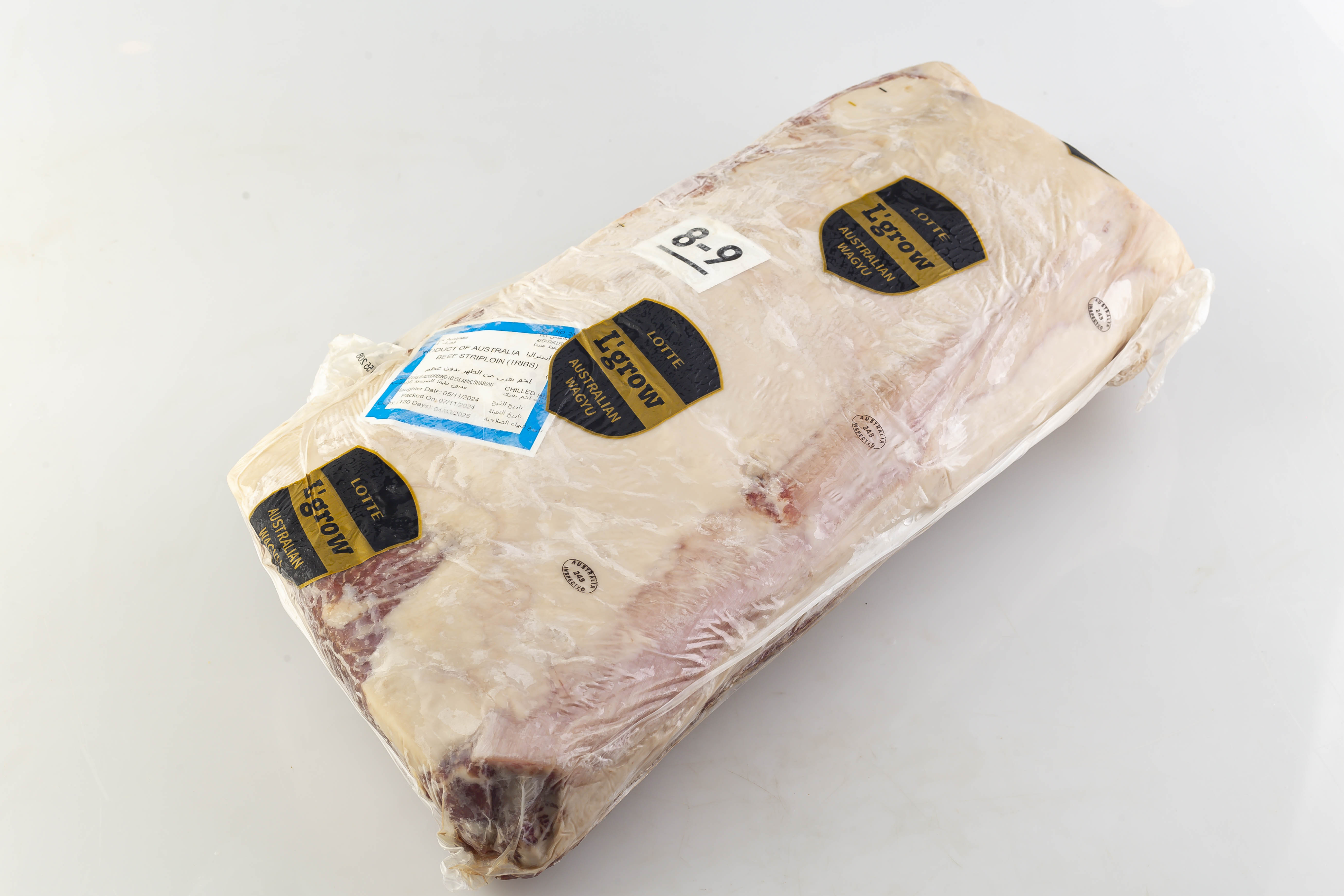 L'Grow Wagyu Striploin MB 8-9 (Whole Piece) – Image 2