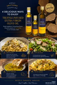 Great Southern Truffles: Truffle Infused Extra Virgin Olive Oil 500ml – Image 2