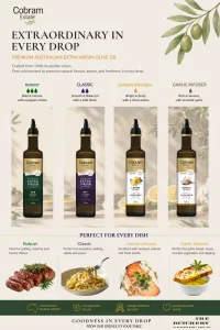 Cobram Estate Olive Oil Lemon Twist 250ml – Image 2