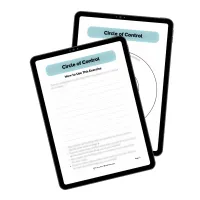 Circle of Control Exercise Printable pdf – Image 2