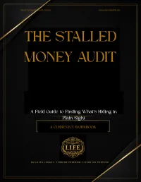 The Stalled Money Audit – Image 1