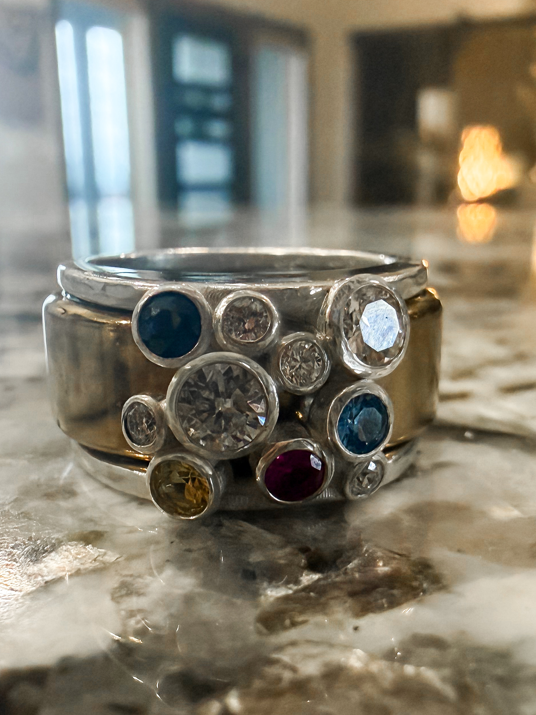 Diamond Bubble Smart Ring Jacket – Image 2