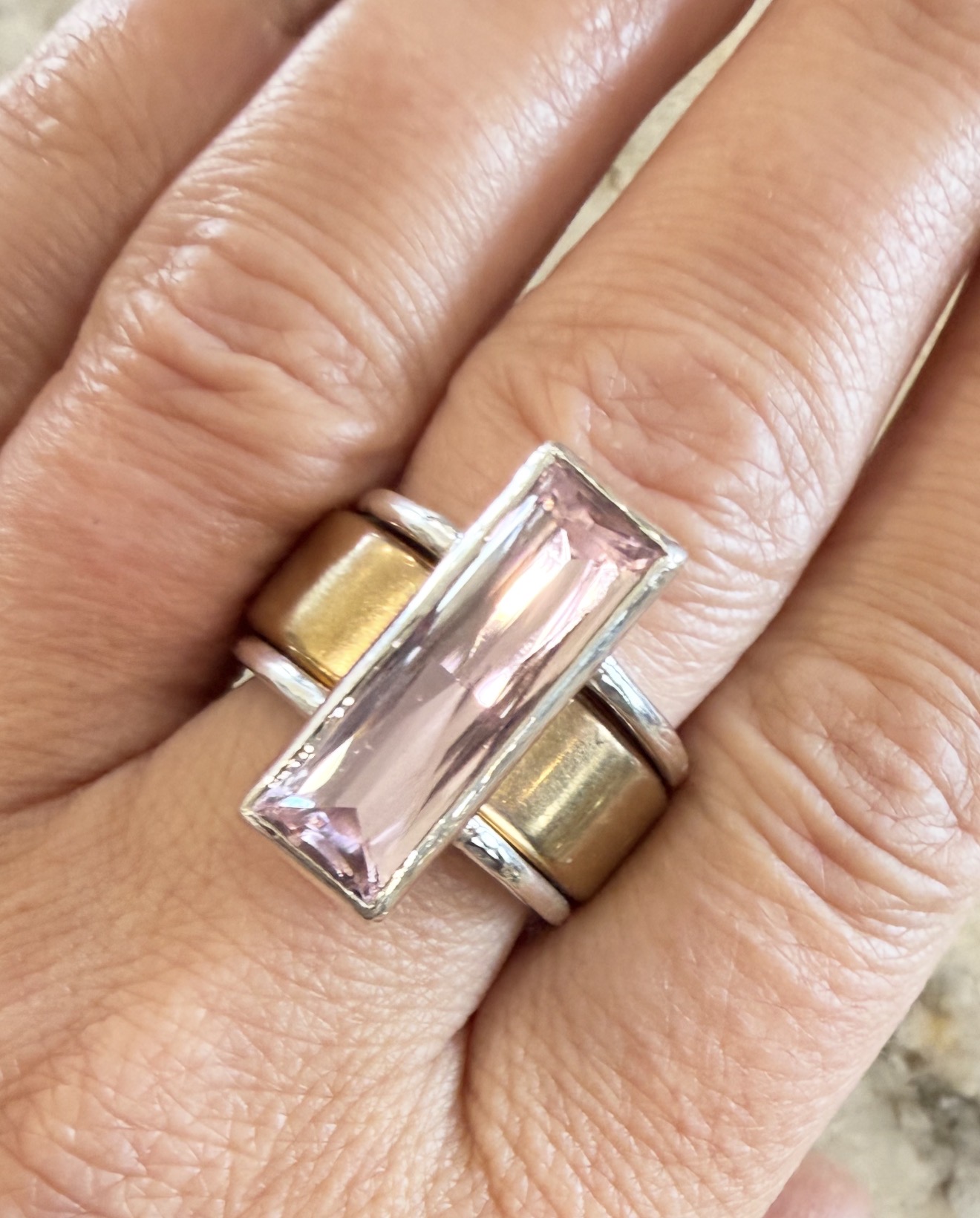 Baguette Swarovski Smart Ring Jacket – Image 2