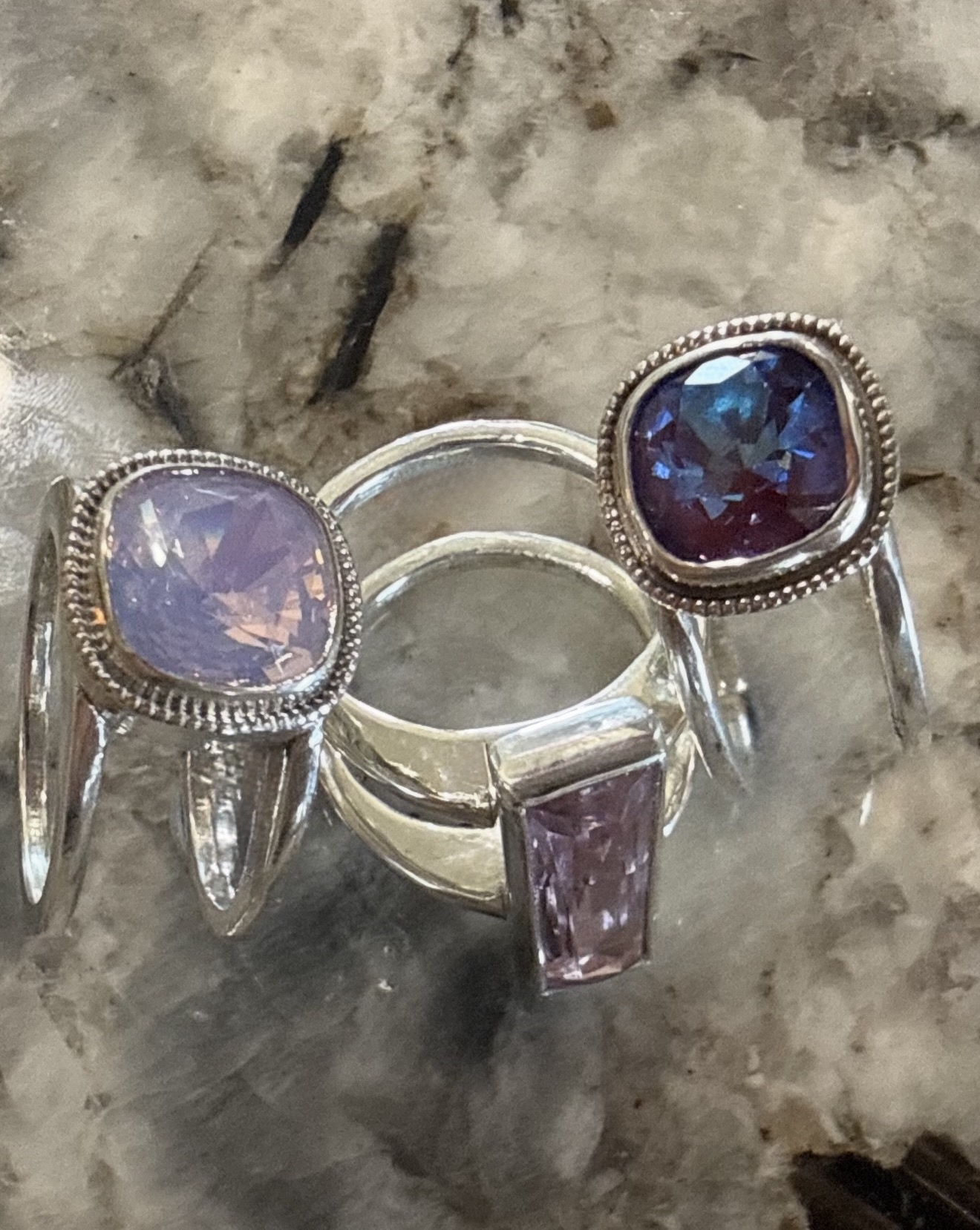 Classic Cushion Swarovski Milgrain Smart Ring Jacket – Image 5