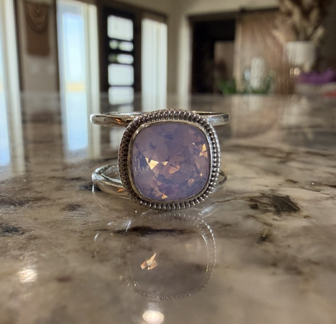 Classic Cushion Swarovski Milgrain Smart Ring Jacket – Image 2