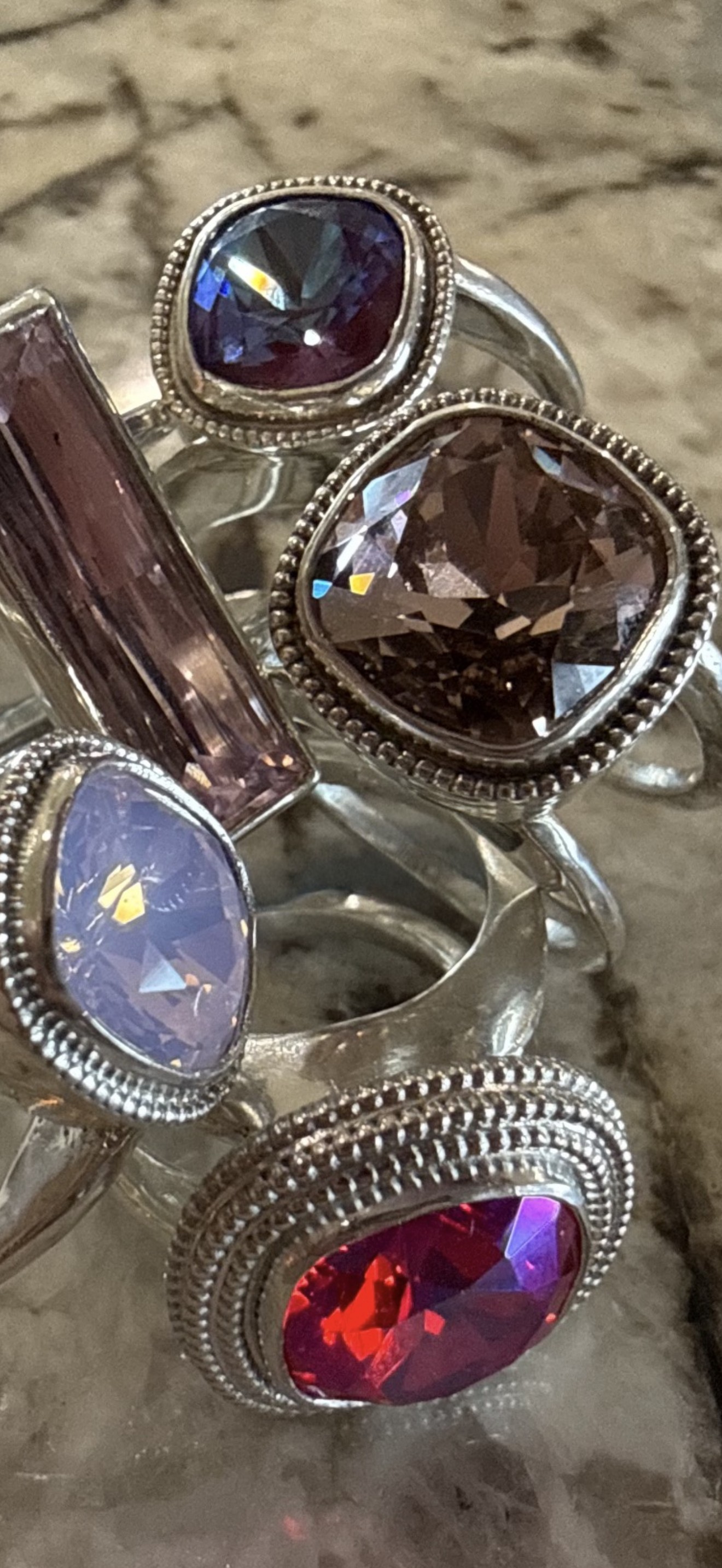 Classic Cushion Swarovski Milgrain Smart Ring Jacket – Image 8