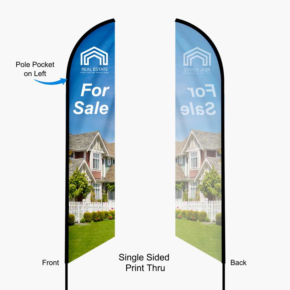 Angled Feather Flag – Image 2
