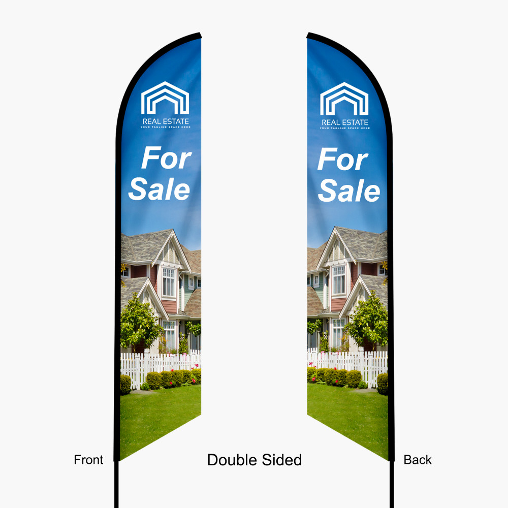 Angled Feather Flag – Image 4