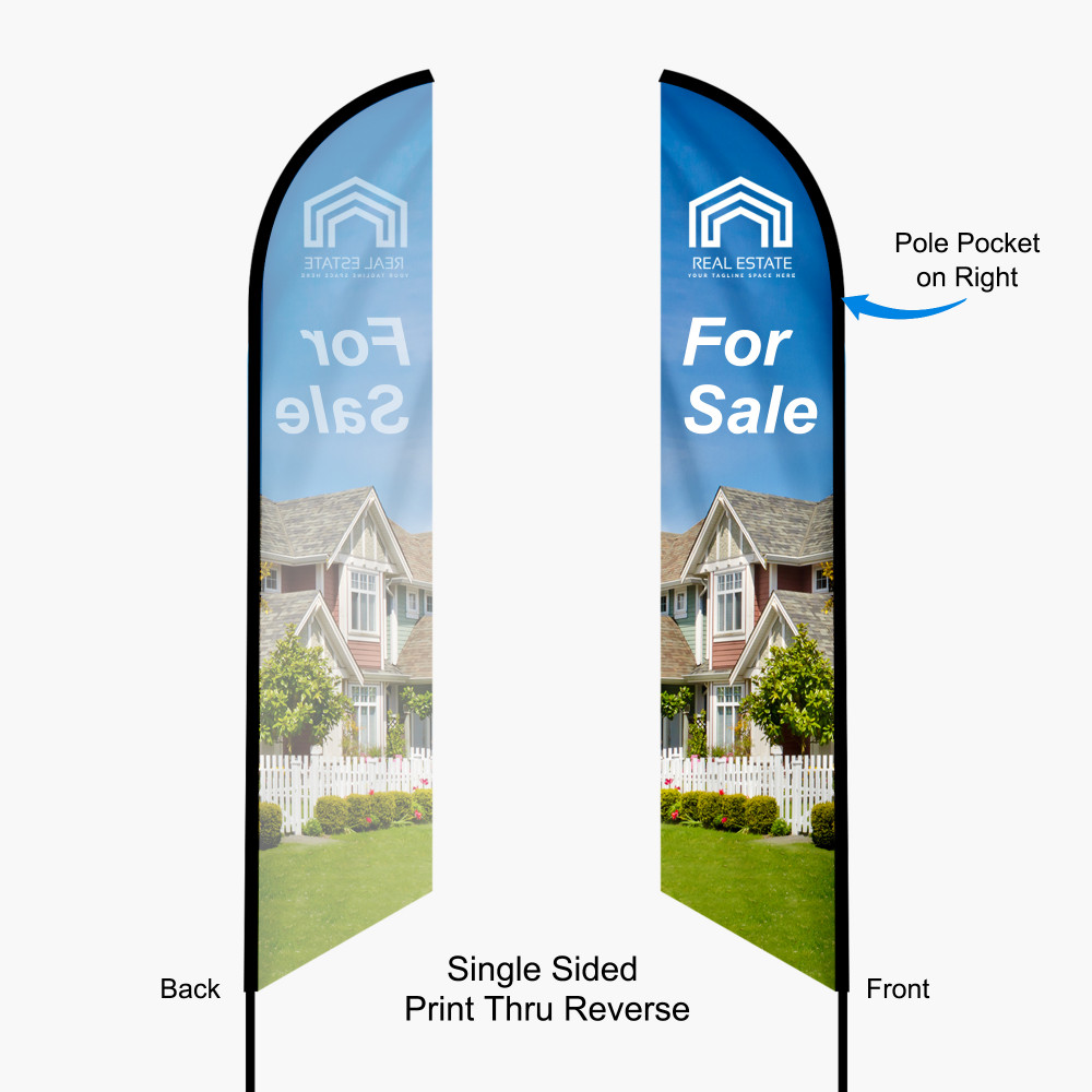 Angled Feather Flag – Image 3