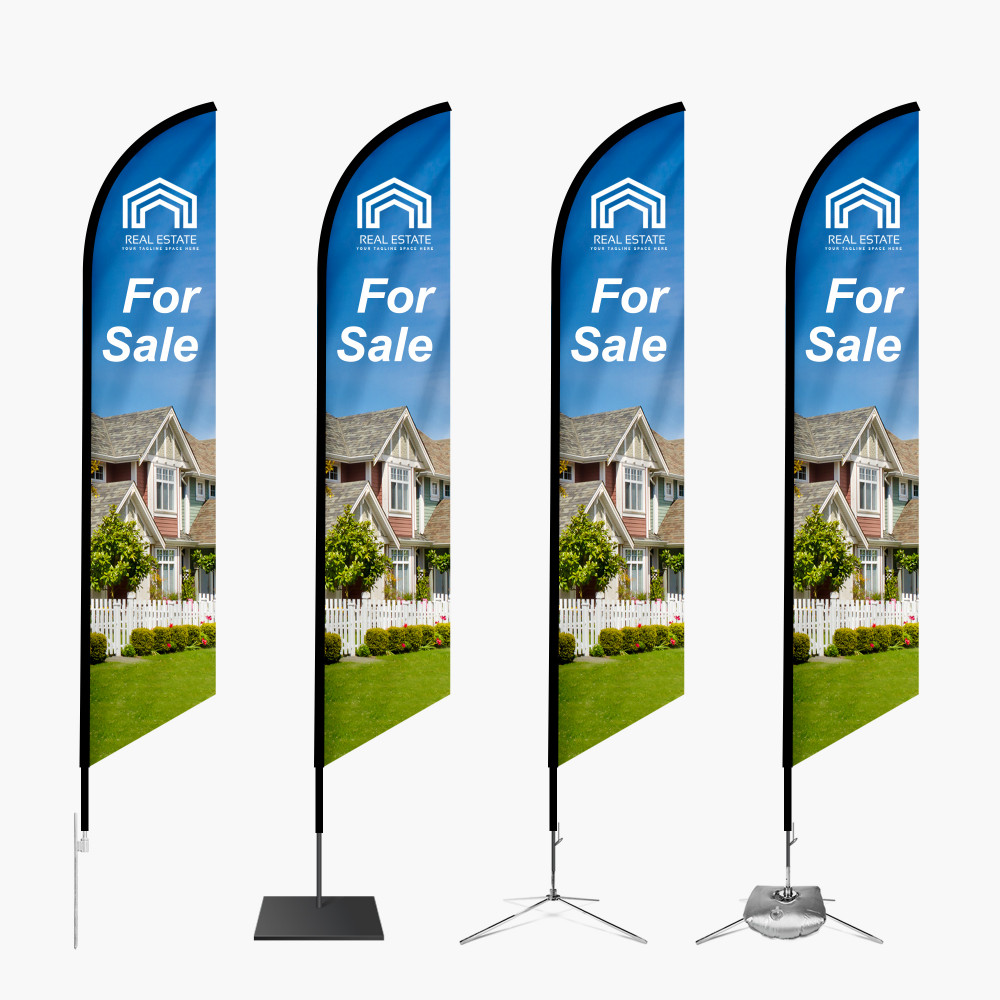 Angled Feather Flag – Image 7