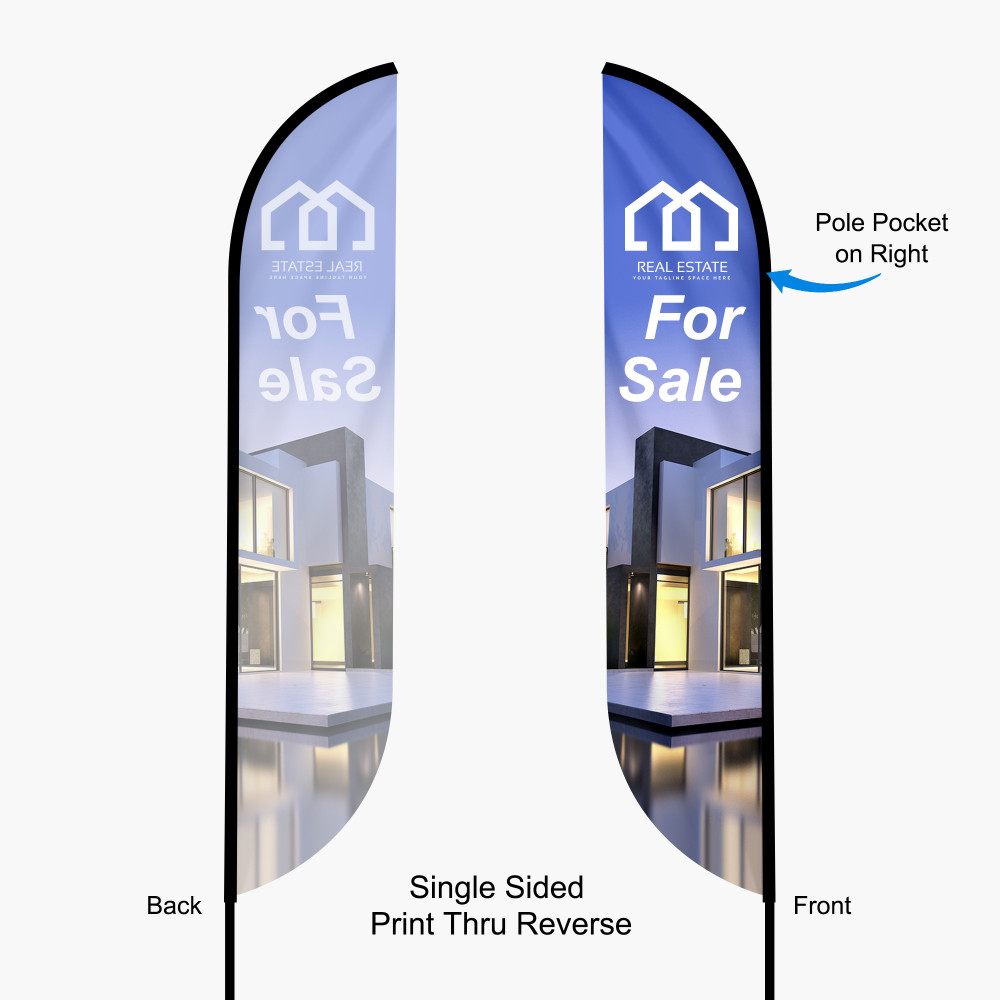 Convex Feather Flag – Image 3