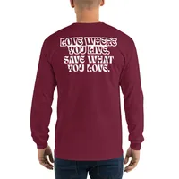 Riverbend Renewal: "Live/Love" Long Sleeve Tee – Image 7
