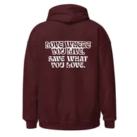 Riverbend Renewal: "Live/Love" Hoodie – Image 6