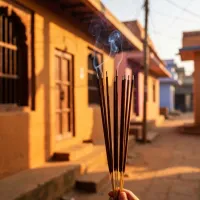Handmade Incense Sticks (Pack of 50) (हस्तनिर्मित अगरबत्ती) – Image 1