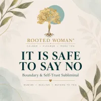 It Is Safe to Say No | Boundary & Self-Trust Subliminal – Image 1