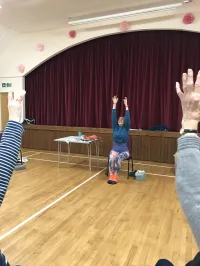 Aberhafesp Community Centre Chair Yoga Class – Image 1