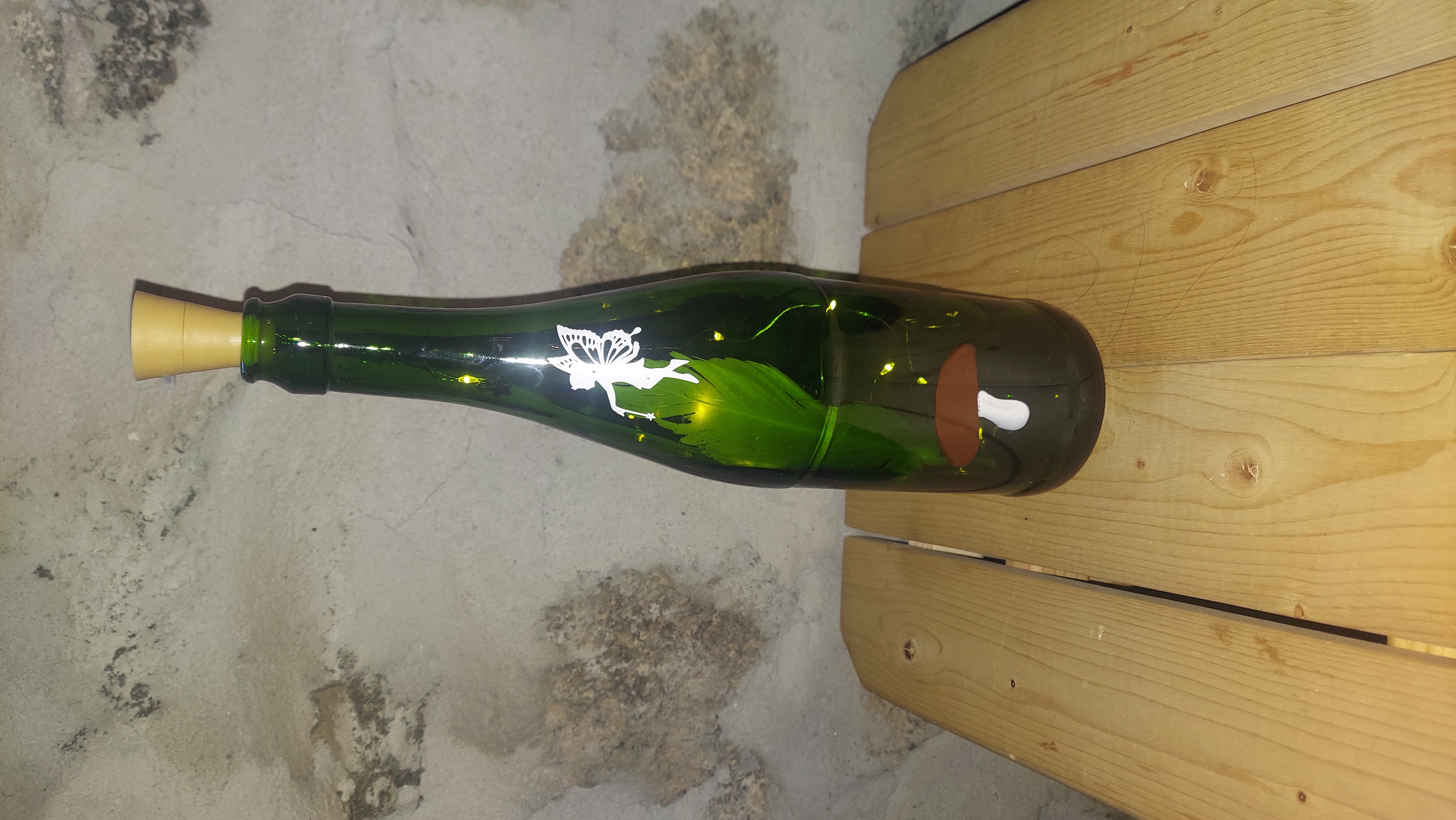 Green Tint Martinelli Jar – Image 1