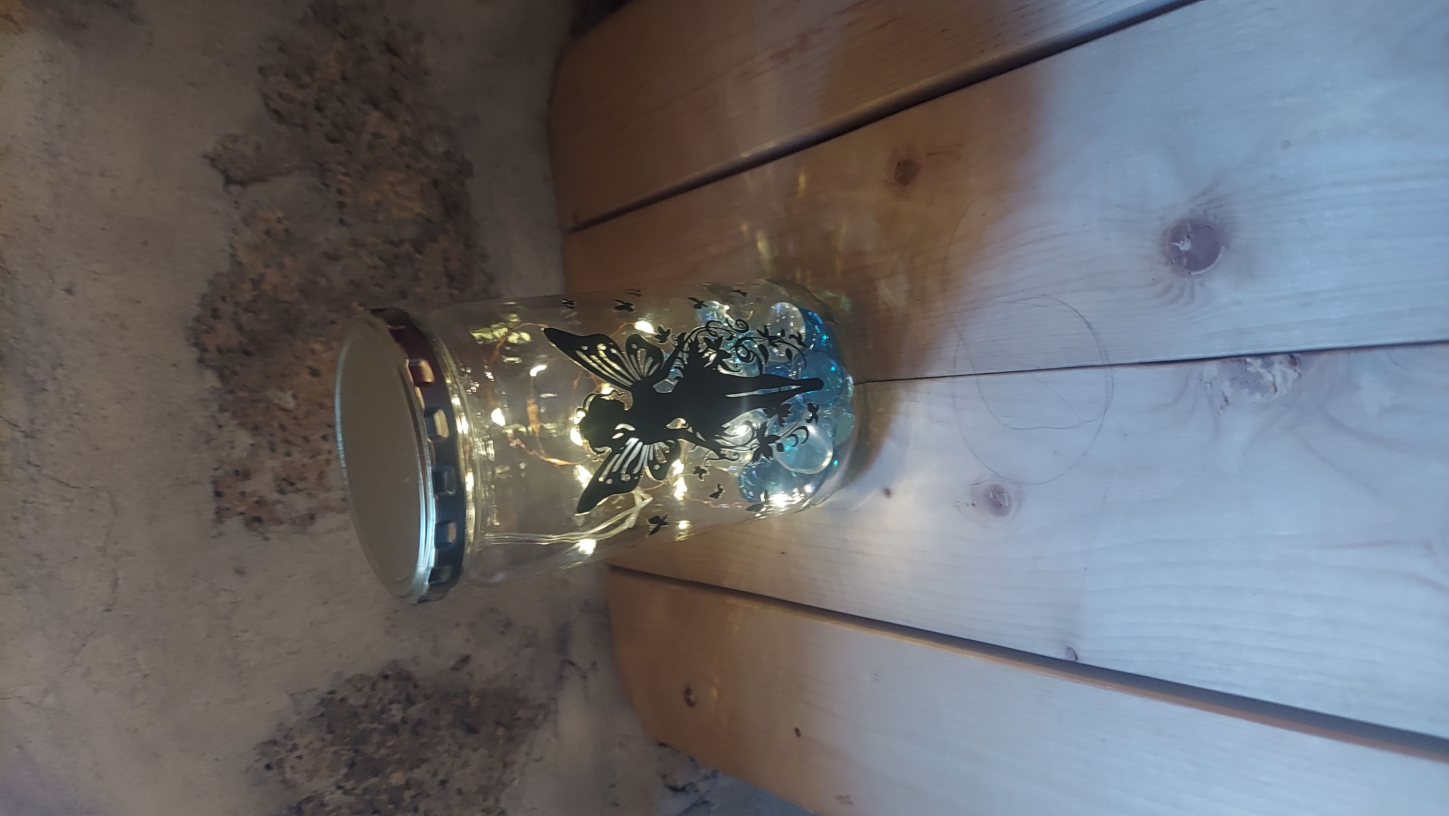 Gold Lid Fairy Jar – Image 1