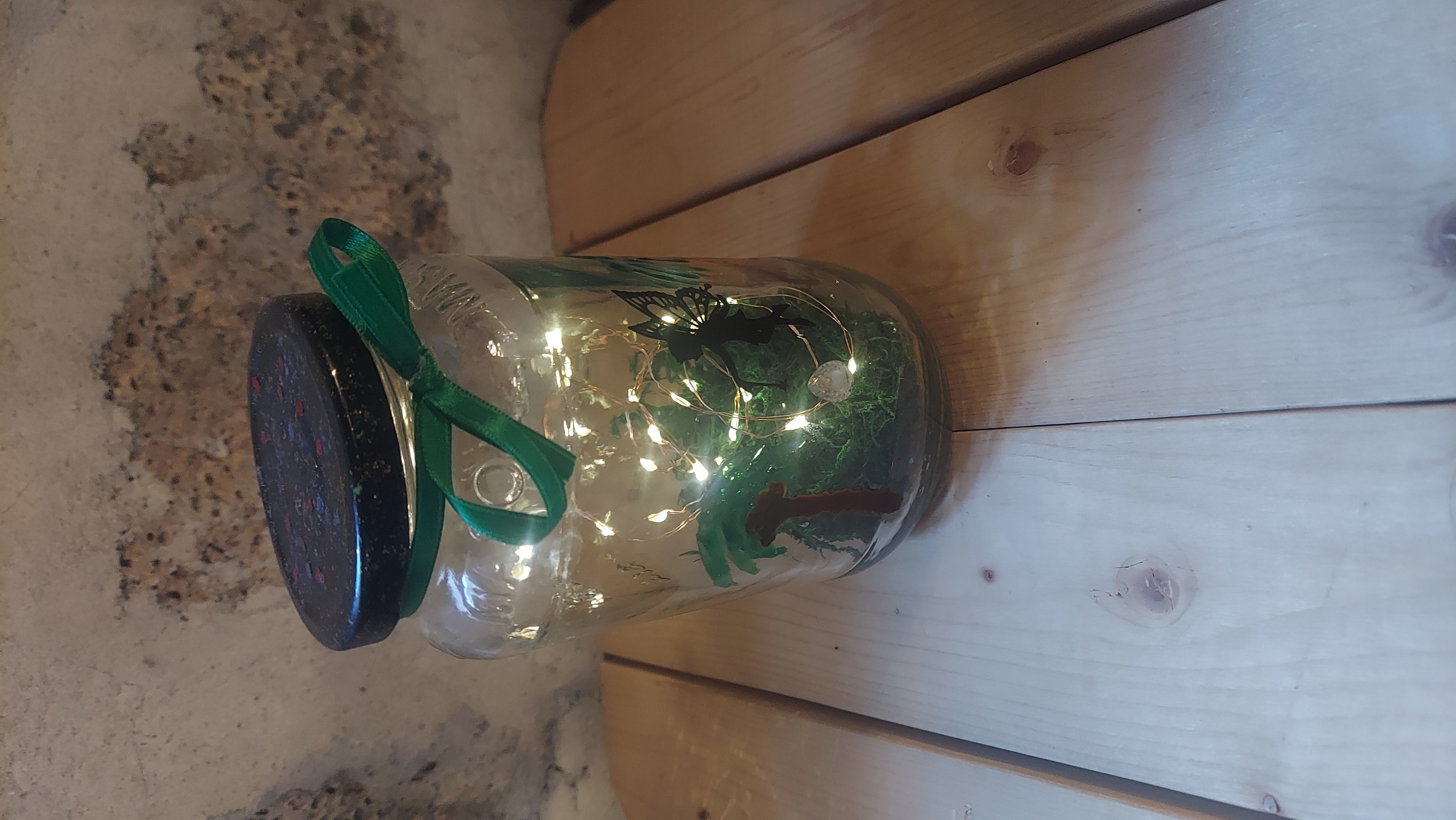 Green Fairy Jar – Image 1