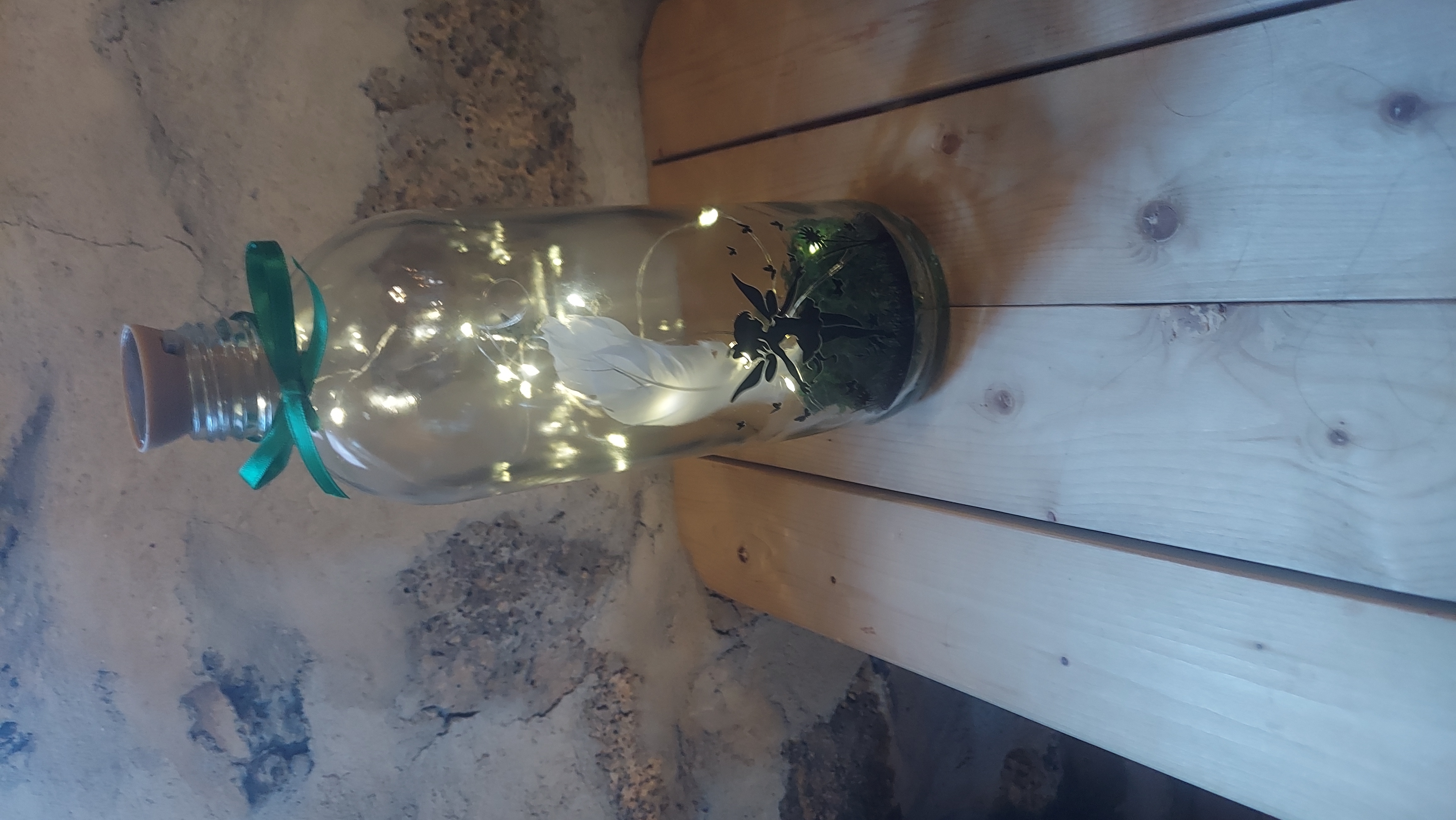 Green Kombucha Fairy Jar – Image 1