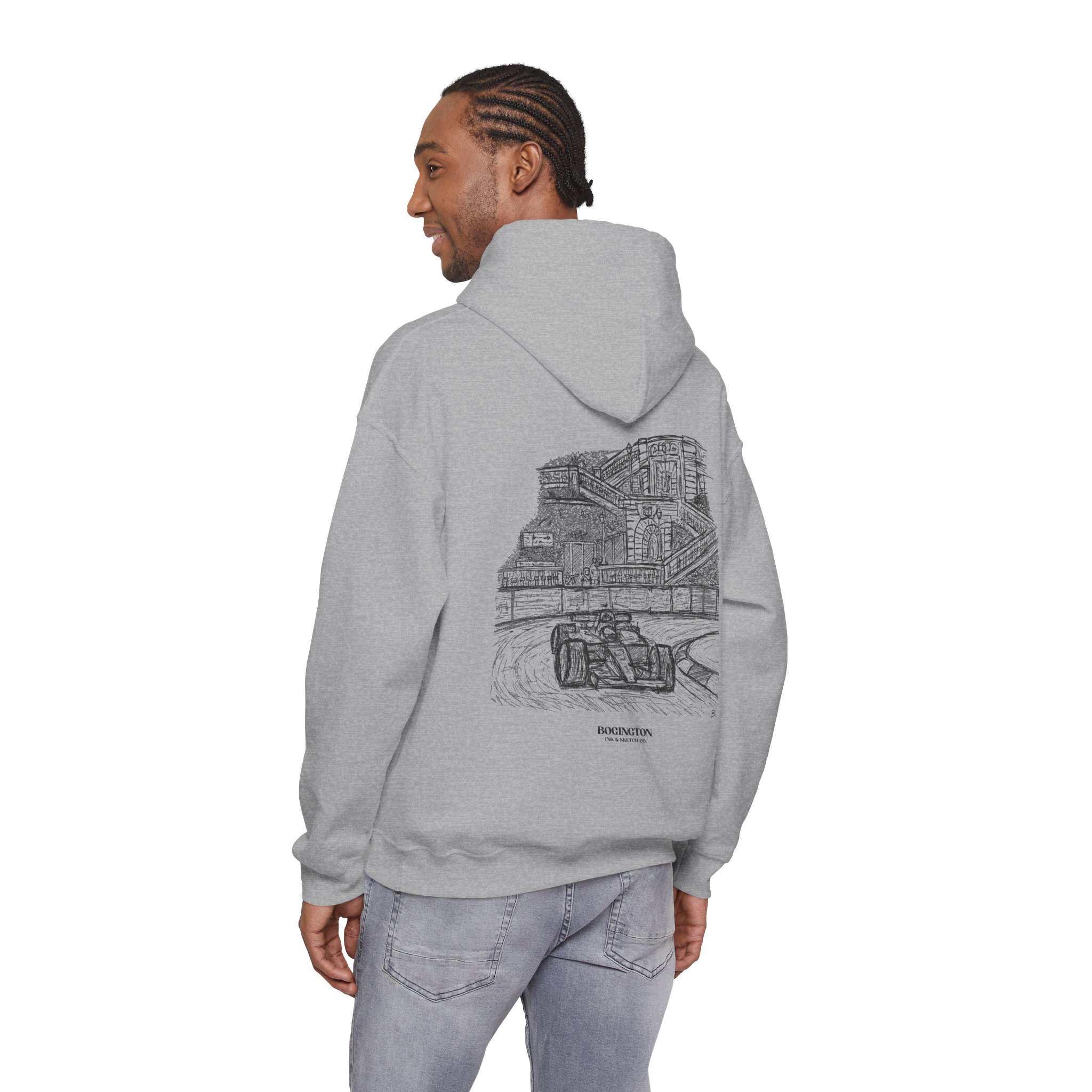 City Apex Grey Hoodie – Image 5