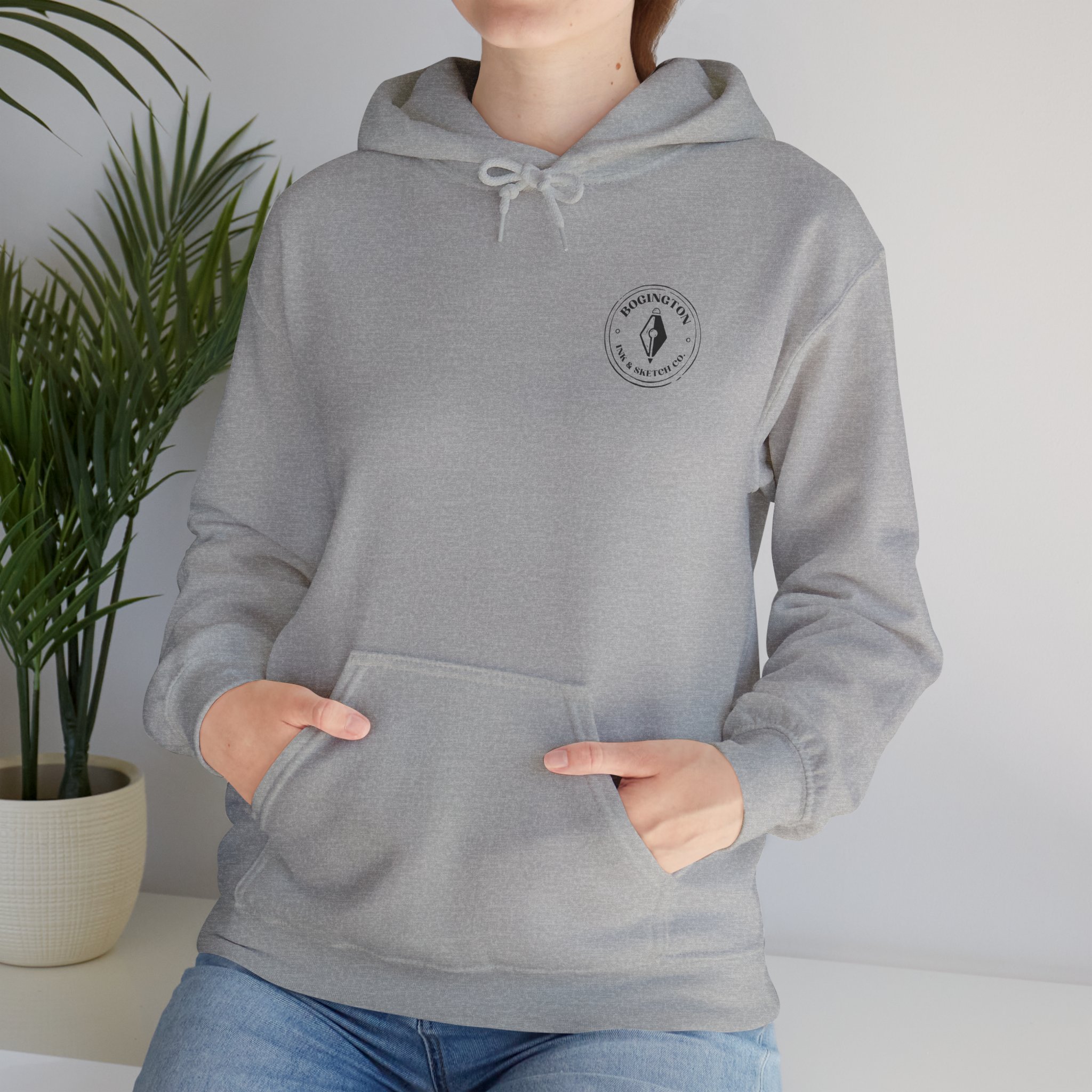 Dust Line Grey Hoodie – Image 8