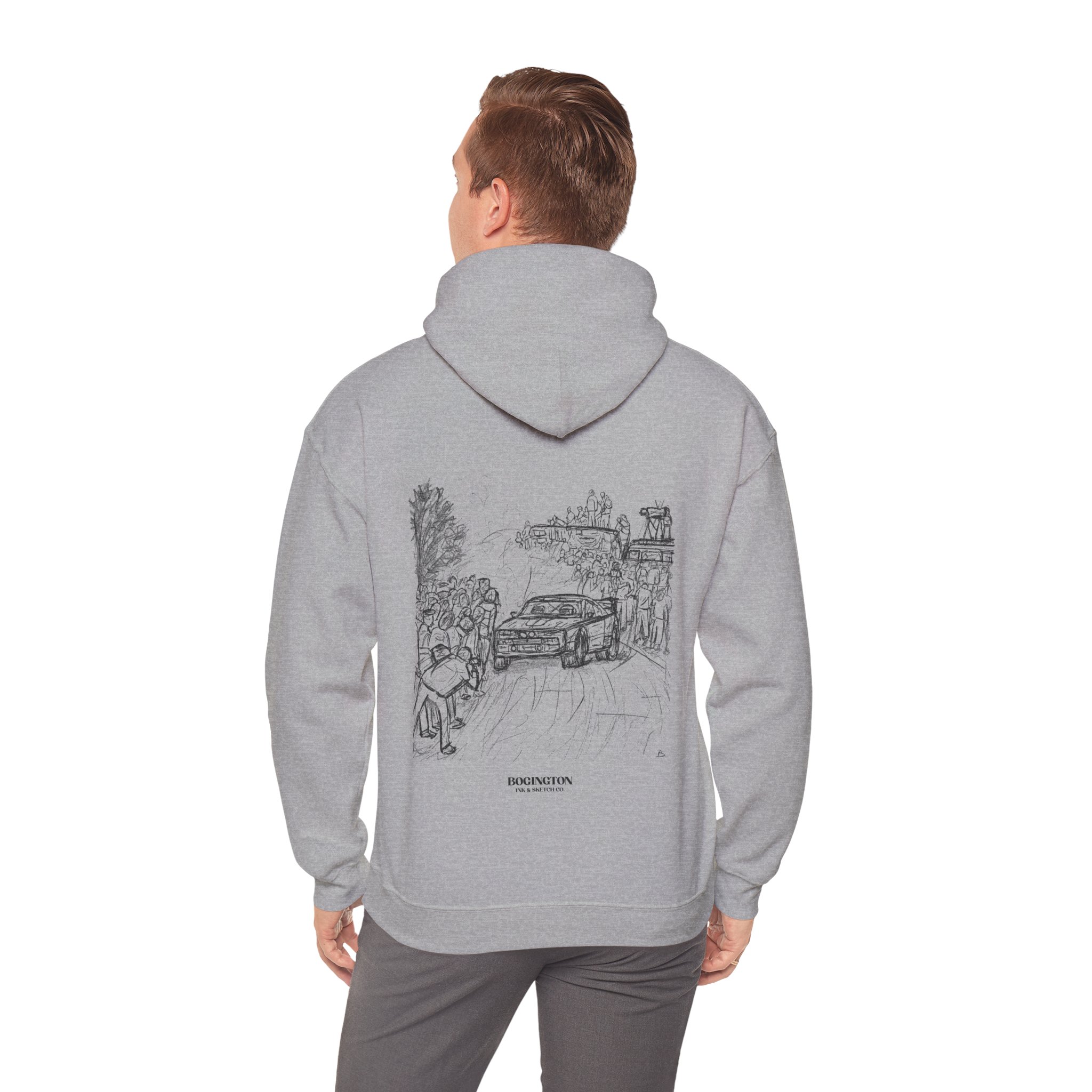 Dust Line Grey Hoodie – Image 7