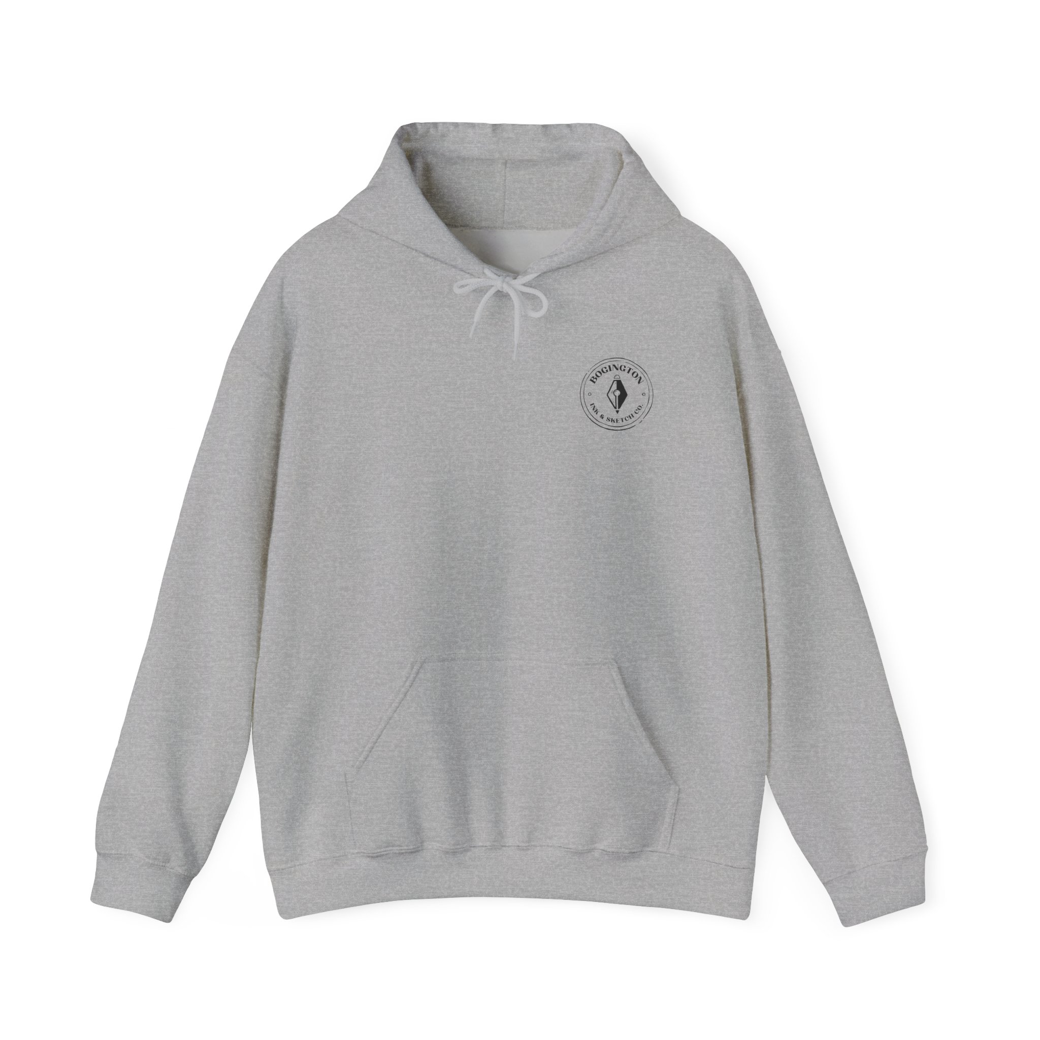Slipstream Study Grey Hoodie – Image 2