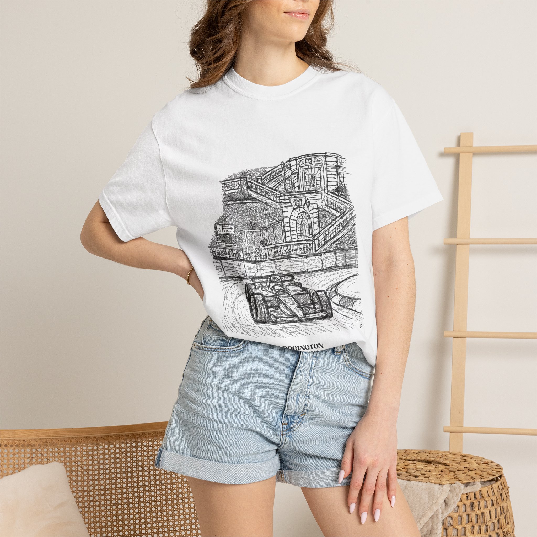 City Apex White T-Shirt – Image 7