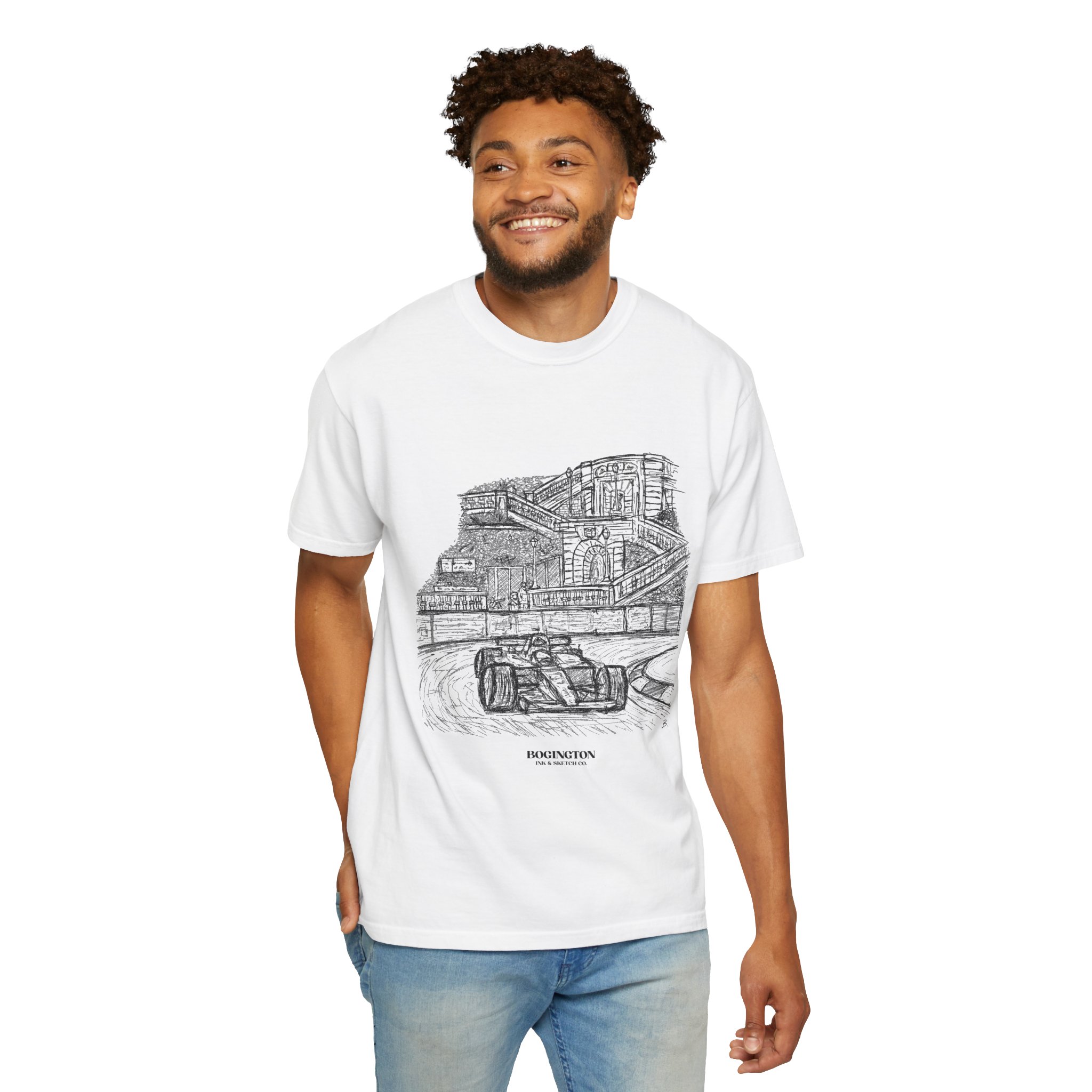 City Apex White T-Shirt – Image 5