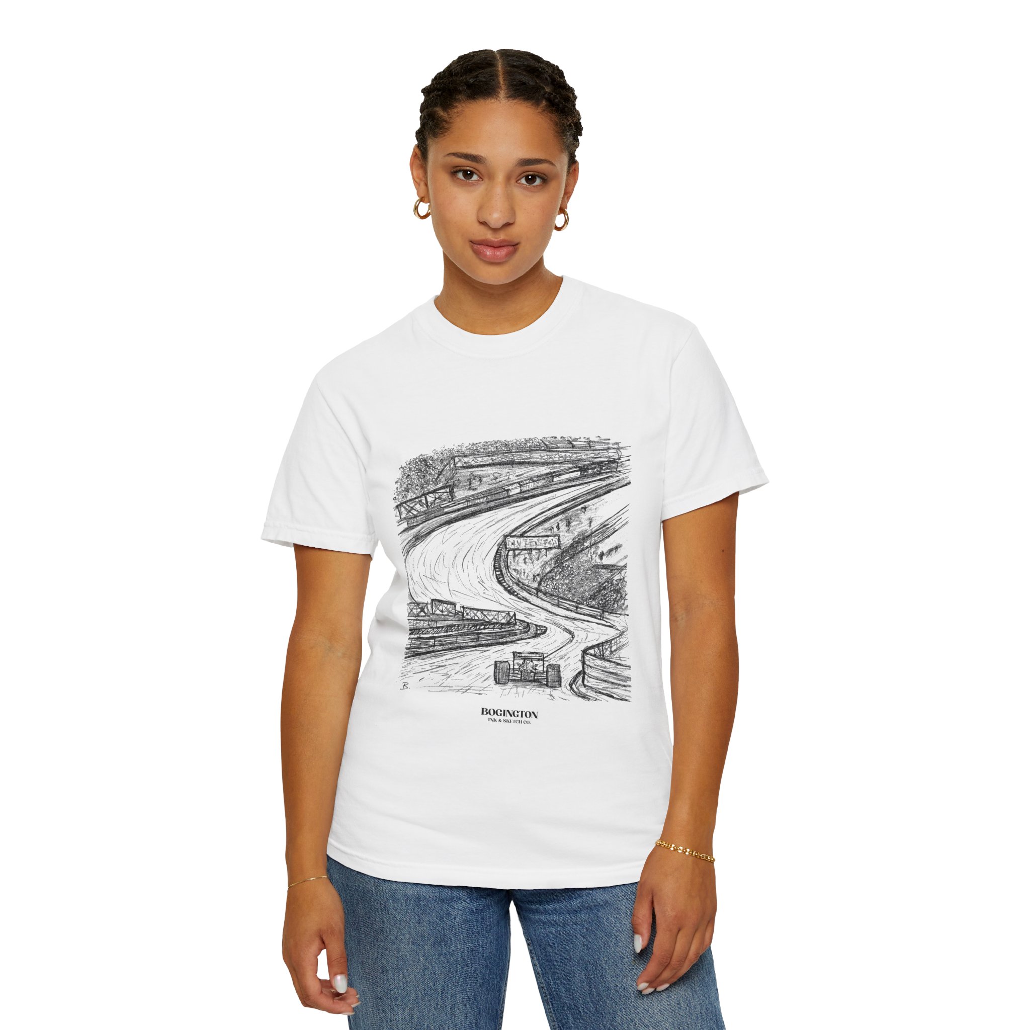 Circuit Flow White T-Shirt – Image 6