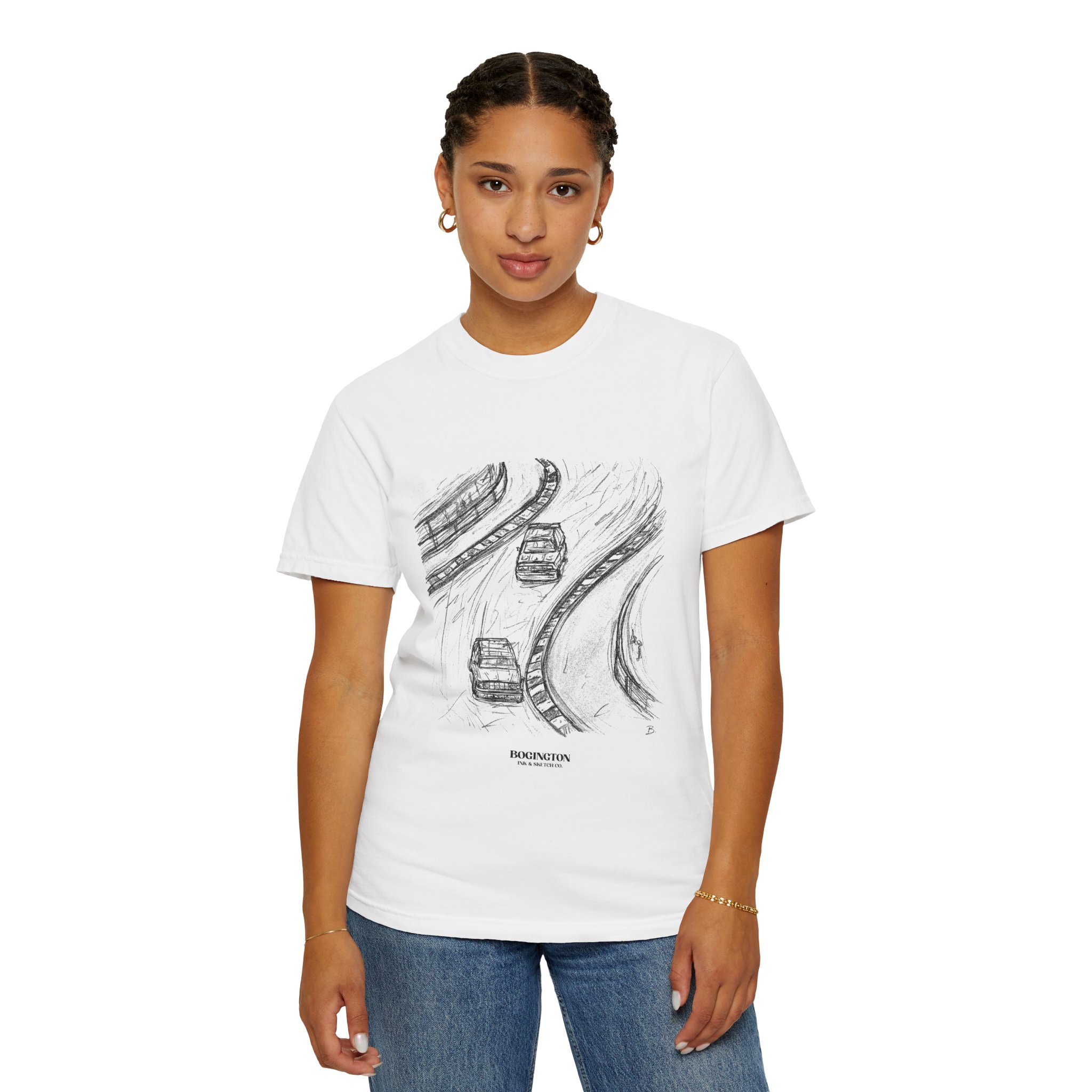 Slipstream Study White T-Shirt – Image 6