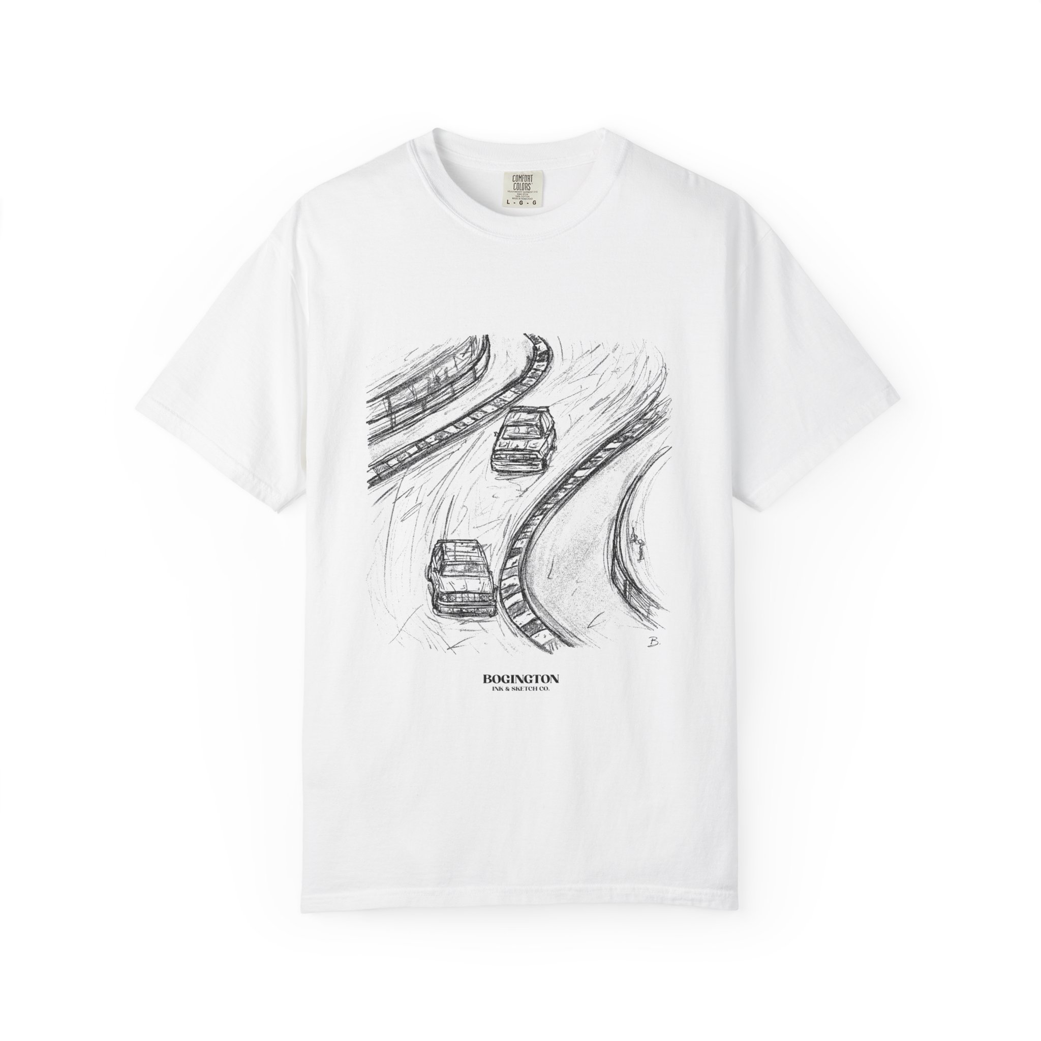 Slipstream Study White T-Shirt – Image 3