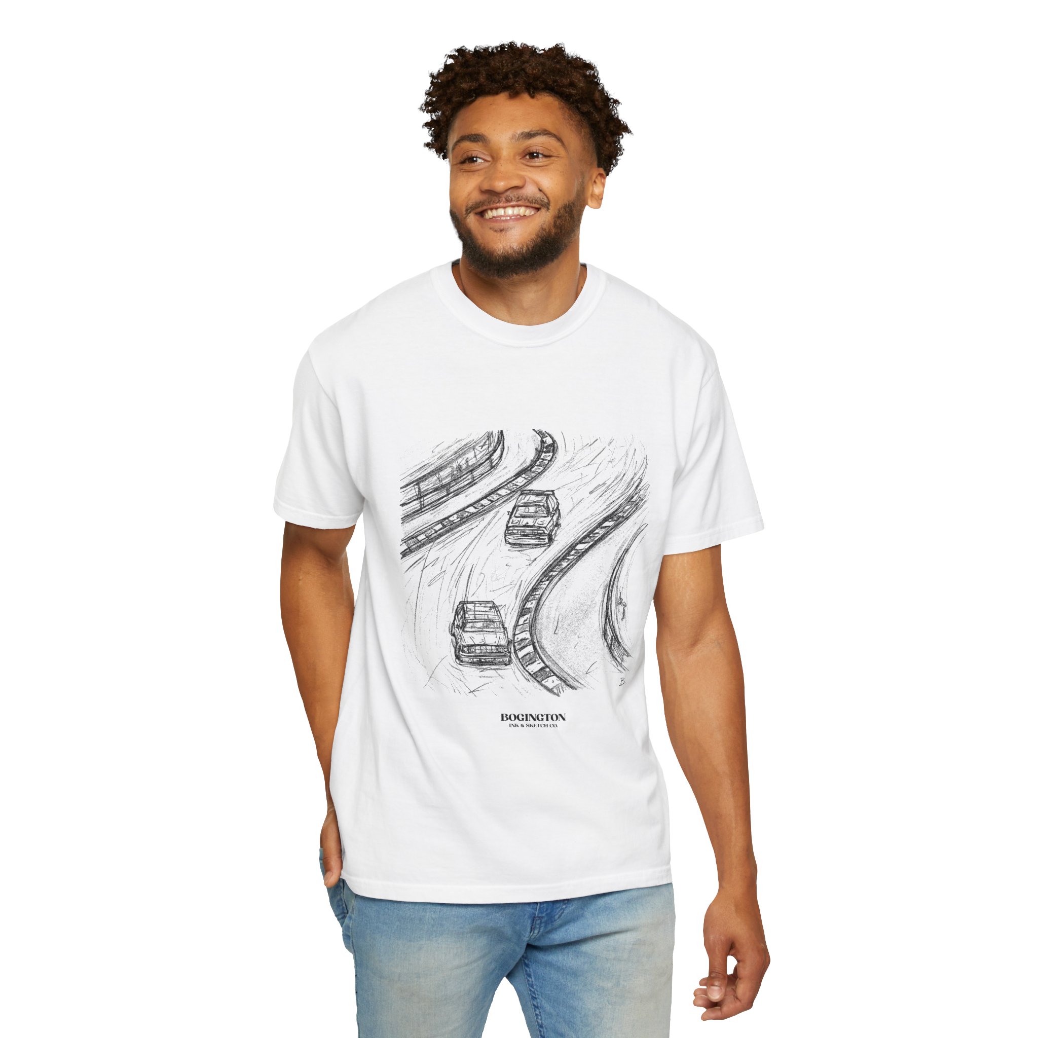 Slipstream Study White T-Shirt – Image 5