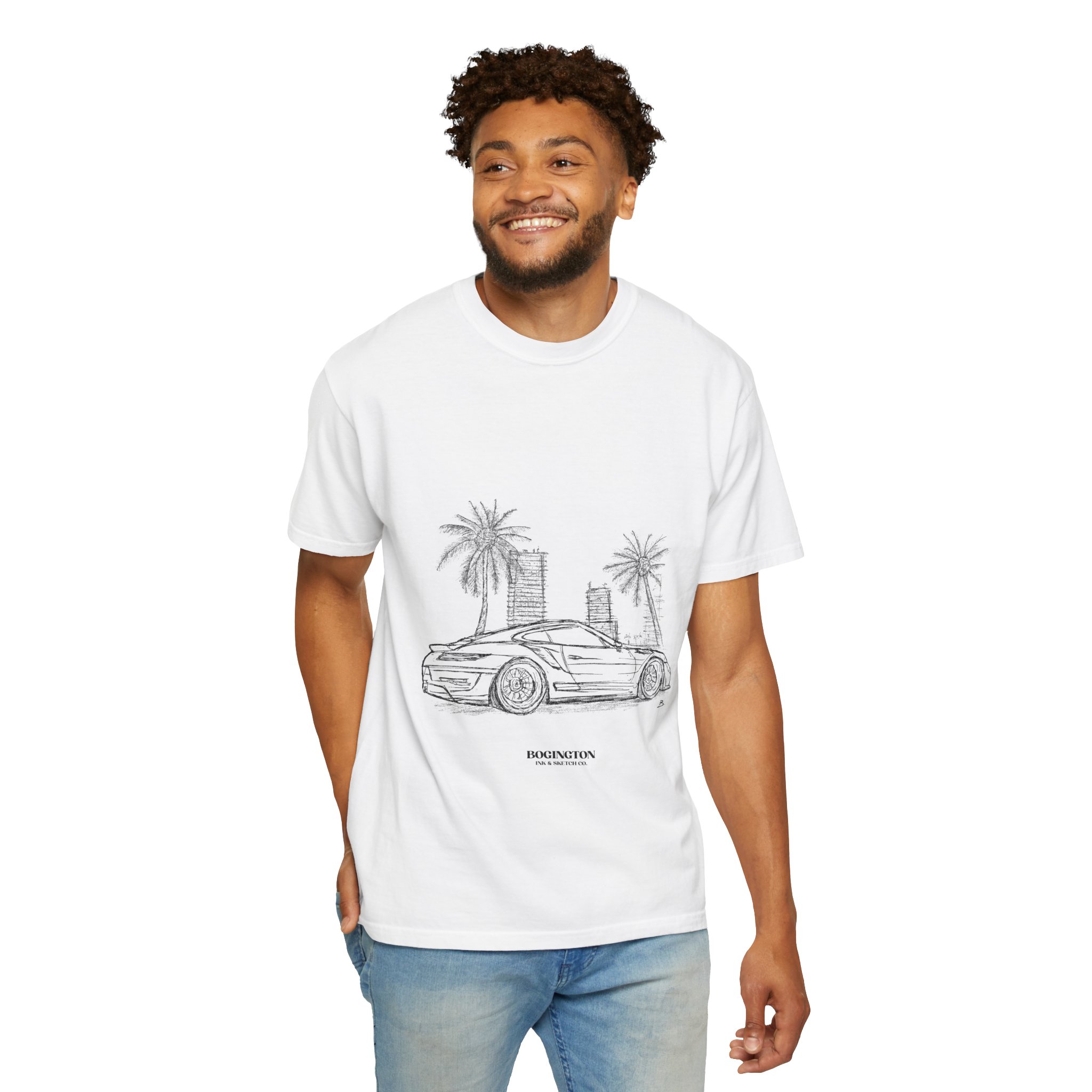 Palm Run White T-Shirt – Image 5