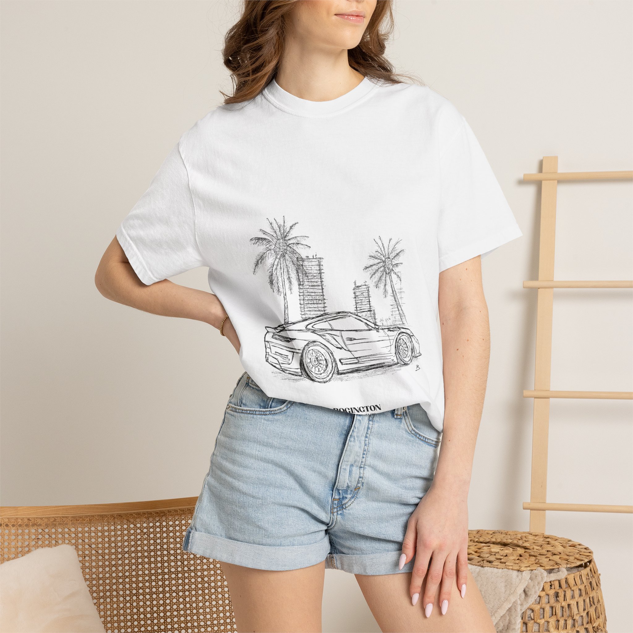 Palm Run White T-Shirt – Image 7