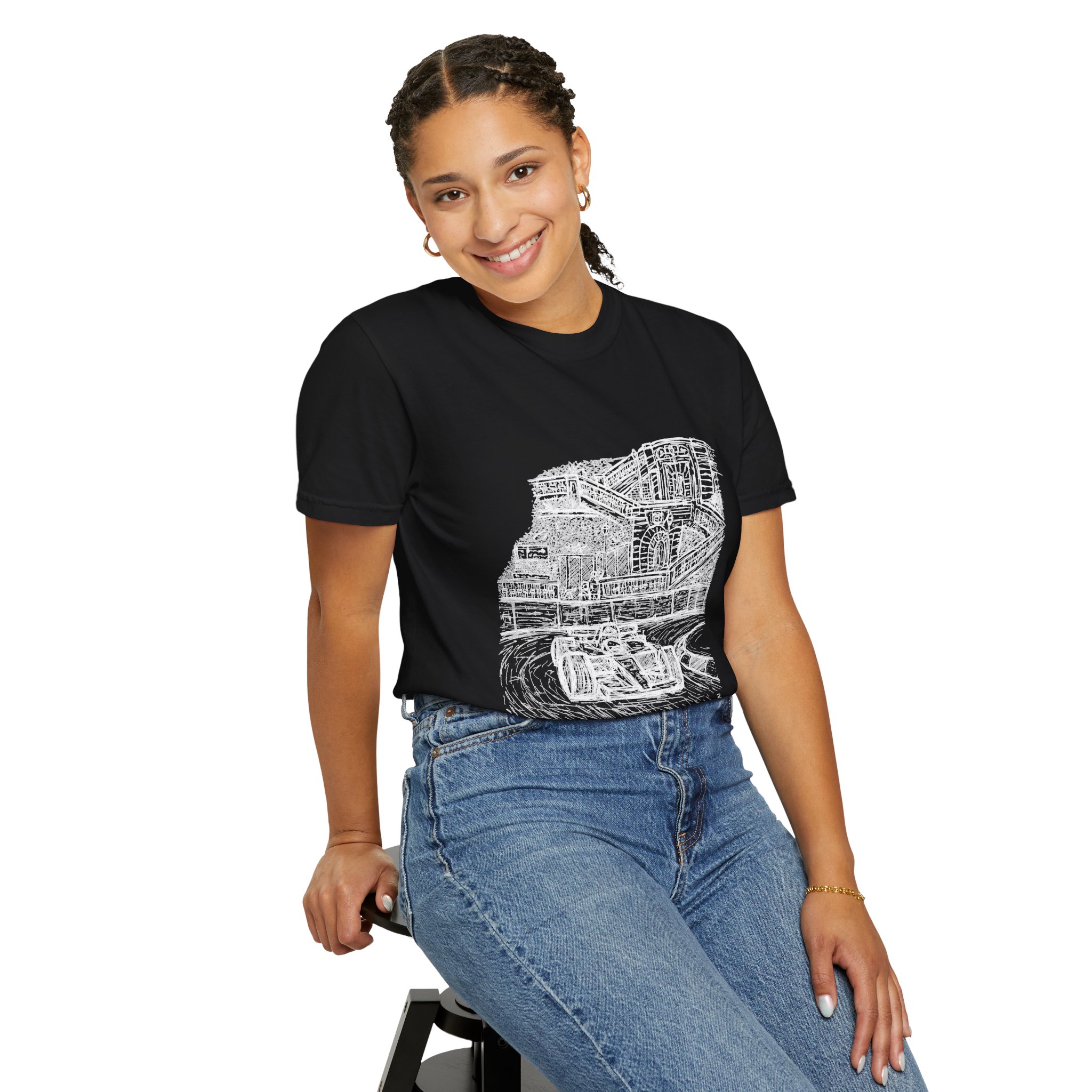 City Apex Black T-Shirt – Image 6