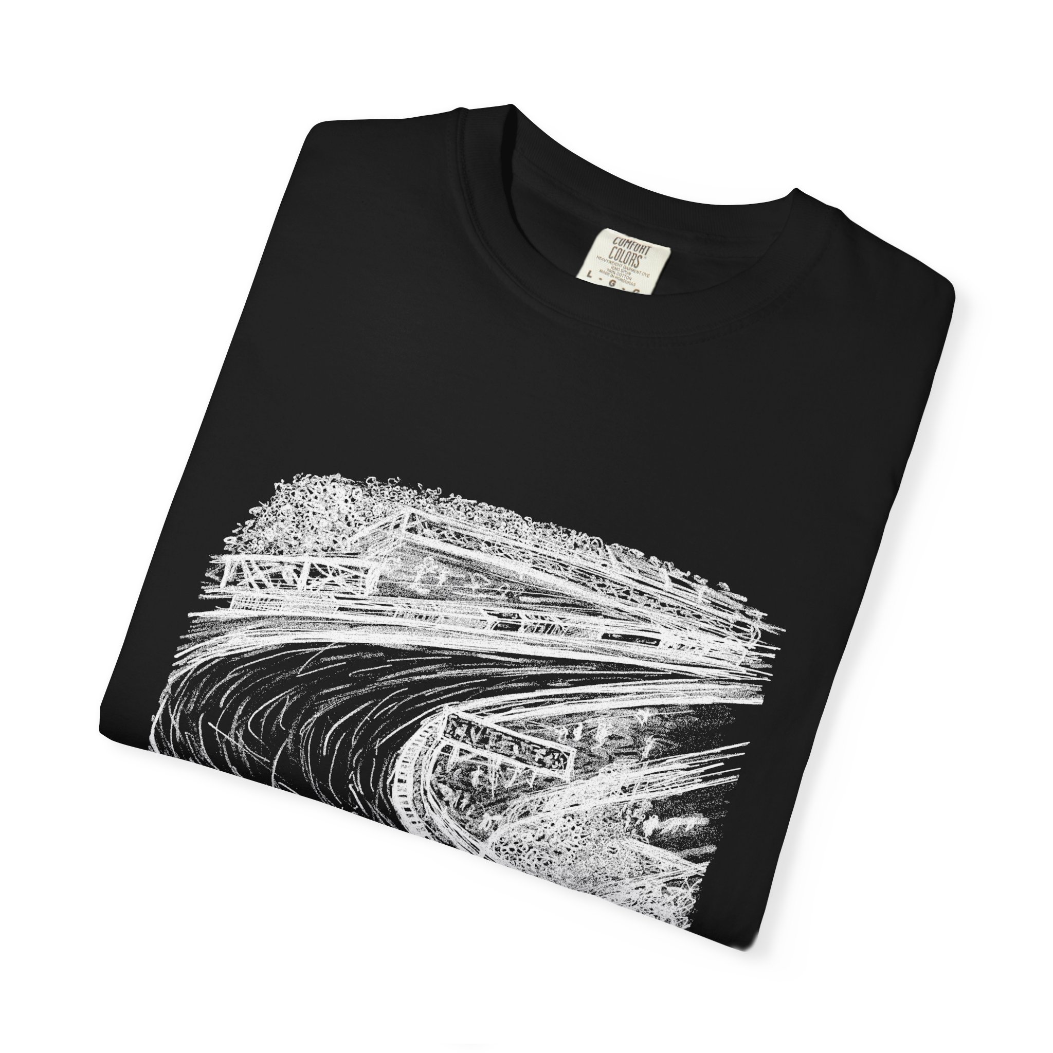 Circuit Flow Black T-Shirt – Image 4