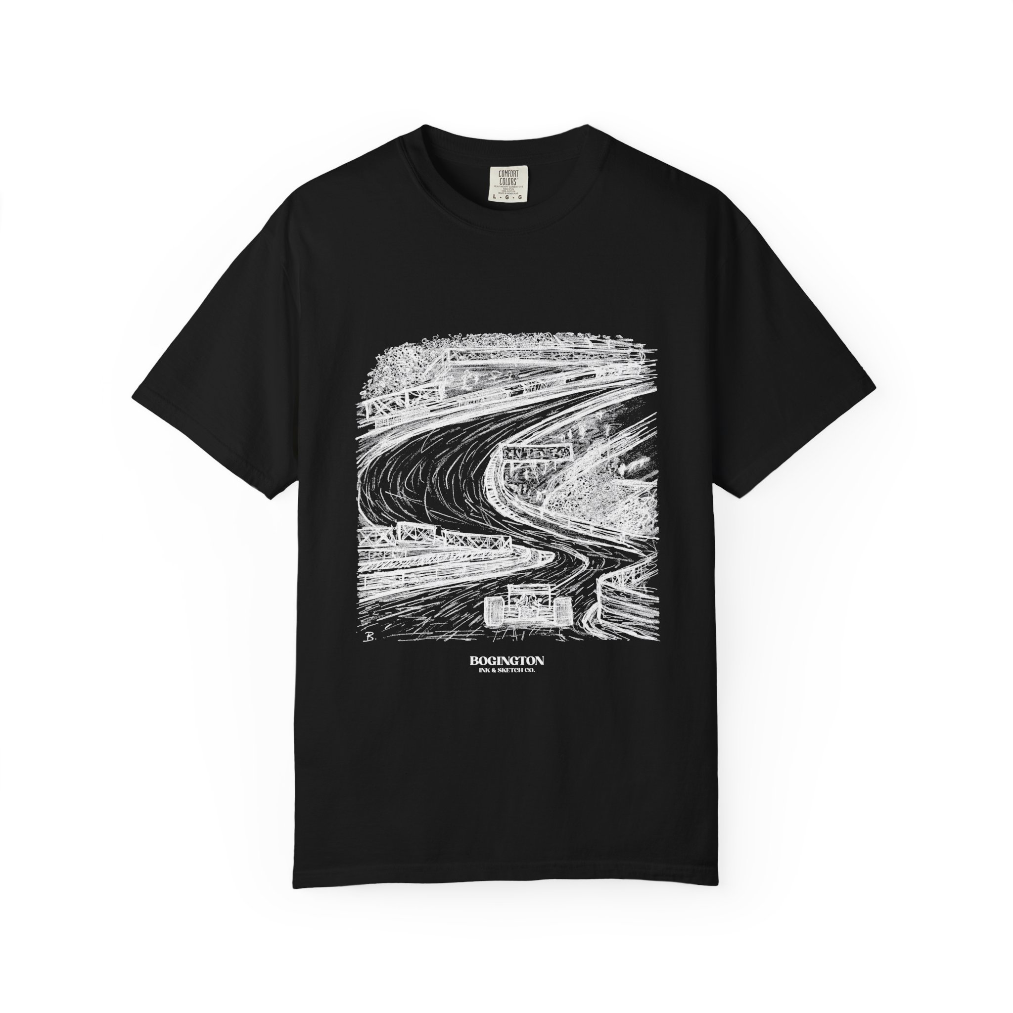 Circuit Flow Black T-Shirt – Image 3
