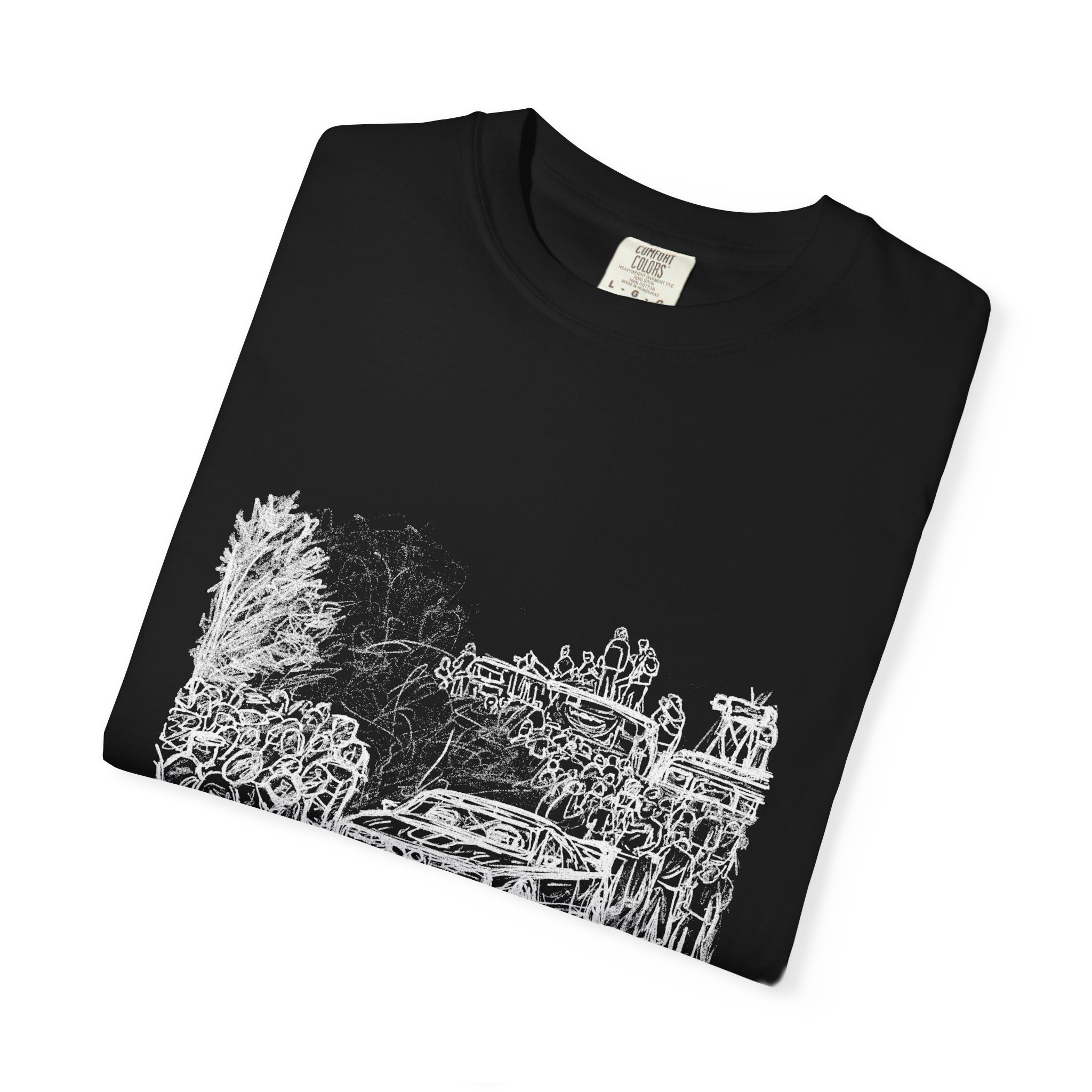 Dust Line Black T-Shirt – Image 4