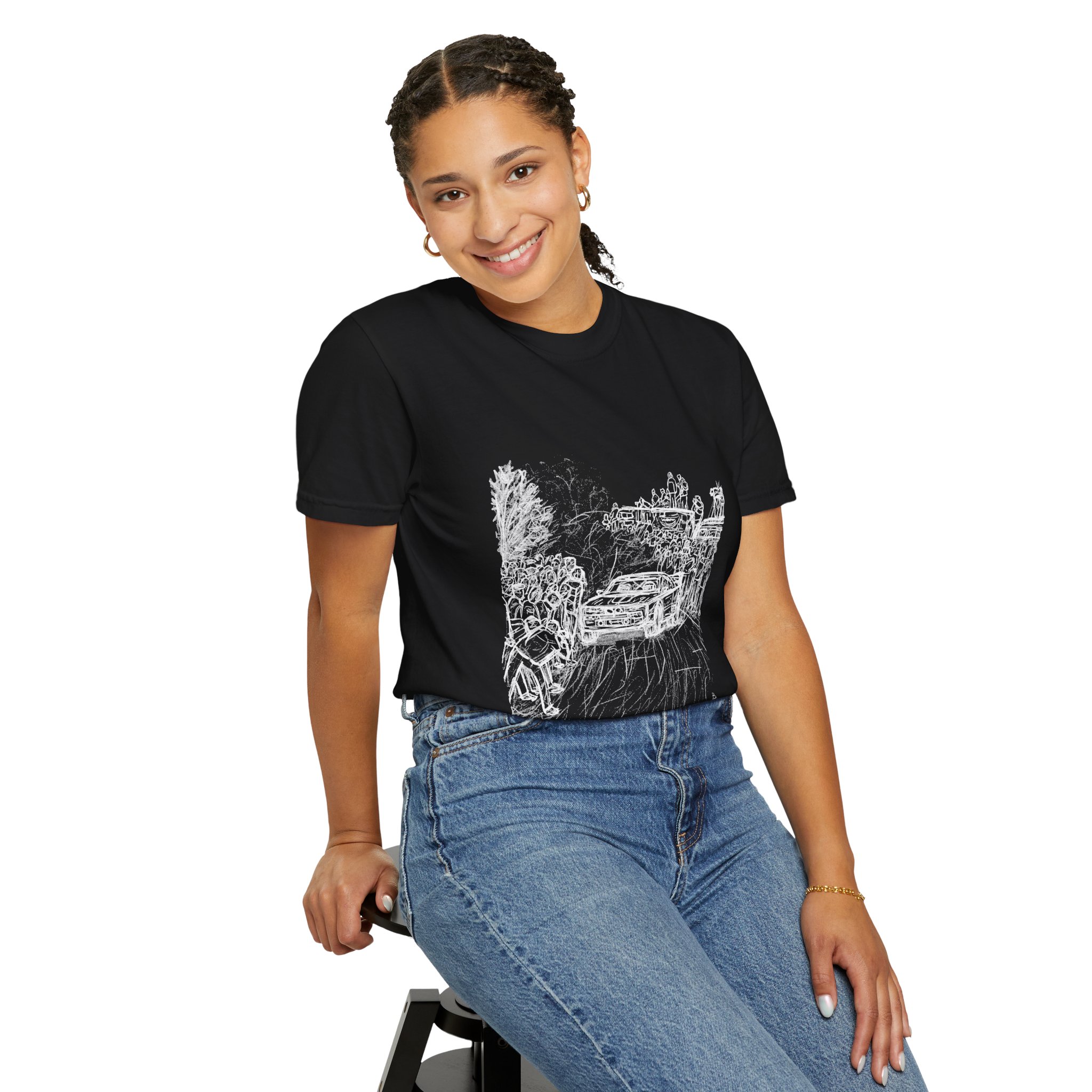 Dust Line Black T-Shirt – Image 6